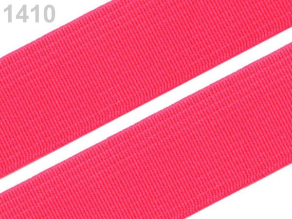 Gummiband Neonpink 2 cm Breite
